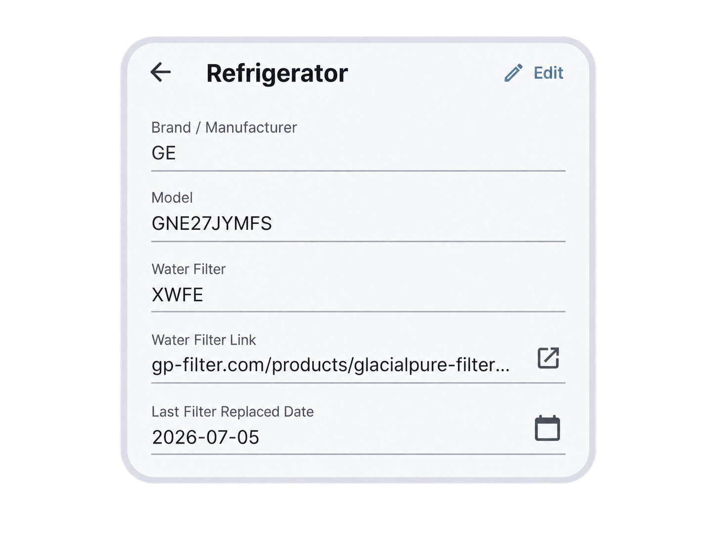 Forgot your filter size? in HomeWise